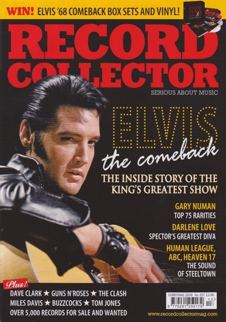 magazine, for sale, Record Collector Elvis Special No. 357, Christmas 2008