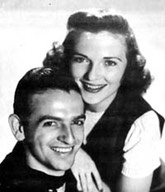 Bob Athcer and Bonnie Blue Eyes, typical publicity shot