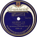Amazing Grace, New Britain, Brunswick 5150, The Original Sacred Harp Choir: original record label