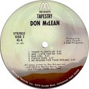 And I Love You So; Don McLean; Mediarts 41-4; original recording label