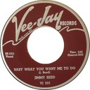 Baby What You Want Me To Do, Vaa-Jay VJ 333, Jimmy Reed: original record label