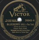 Blueberry Hill, Victor 26643, Sammy Kaye: original record label