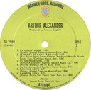 Burning Love, 1972, Arthur Alexander, Warner Bros BS 2592, original record label