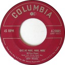 Give Me More, More, More, Columbia 4-20885, Lefty Frizzell: original record label