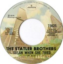 Susan When She Tried, The Statler Brothers, Mercury 73625: original recording label