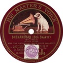 Shenandoah (Tender Feeling); John Goss and the Cathedral Male Voice Quartet; His Master's Voice B 2646; original recording label