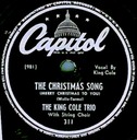 The Christmas Song, The King Cole Trio, Capitol 311, original record label
