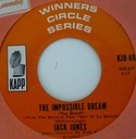 The Impossible Dream, Jack Jones, Kapp KJB-60: original recording label