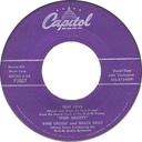 True Love, Bing Crosby and Grace Kelly, Capitol 45-E15409: original recording label