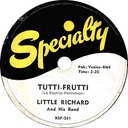 Tutti Frutti 78rpm, Little Richard, Specialty XSP-561:original recording label