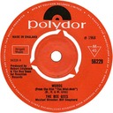 Words, The Bee Gees, Polydor 56229: original recording label