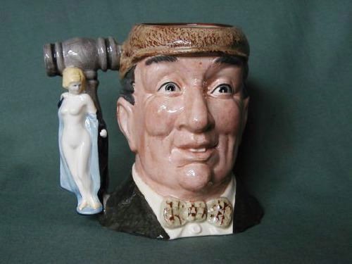 Royal Doulton RD character jug large Auctioneer D6838