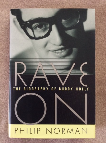 Cover of "Rave On" (biography of Buddy Holly) by Philip Norman