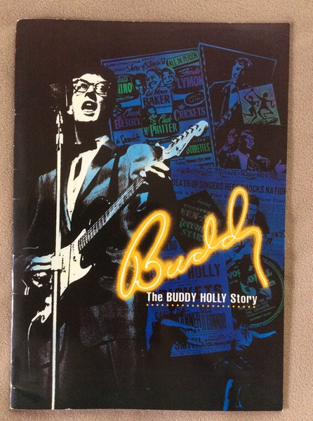 Cover of "The Buddy Holly Story" theatre programme