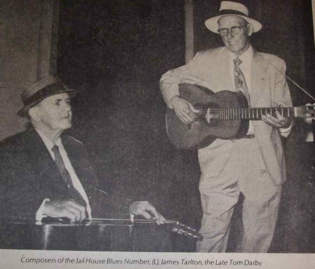 Jimmie Tarlton and Tom Darby, composers of Columbus Stockade Blues