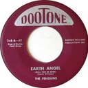 Earth Angel 45 rpm, DooTone 348, The Penguins: original record label