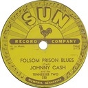Folsom Prison Blues; Sun 232, Johnny Cash and Tennessee Two: original record label