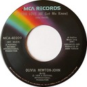 If You Love Me Let Me Know, Olivia Newton-john, MCA Records MCA-40209: original record label