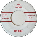 Judy, Teddy Redell, Vaden Records 45-116: original record label
