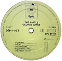 Love Coming Down; George Jones; The Battle LP; EPC 81194; original recording label