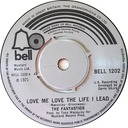 Love Me, Love The Life I Lead, The Fantastics, Bell 1202: original recording label