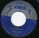 Maybellene 45 rpm, Chuck Berry and His Combo, Chess 1604: original recording label