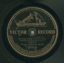 Moonlight Sonata, Vessella’s Italian Band, Victor Record 31828: original recording label