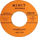 Mother-in-Law, Ernie K-Doe, Minit Records 623: original recording label