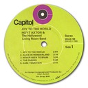 Never Been To Spain, Hoyt Axton and The Hollywood Living Room Band, Capitol LP SMAS-788: original recording label