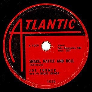 Shake, Rattle and Roll, Joe Turner and his Blues Kings, Atlantic 1026: original recording label