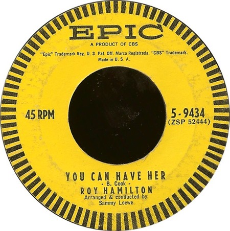 You Can Have Her, Roy Hamilton, Epic 5-9434: original recording label