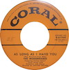Original Recording Label of As Long As I Have You by The Modernaires featuring Paula Kelly