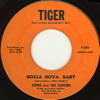 Original Recording Label of Bossa Nova Baby by Tippie and The Clovers