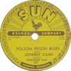 Original Recording Label of Folsom Prison Blues by Johnny Cash