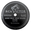 Original Recording Label of I'm Gonna Walk Dem Golden Stairs by The Jordanaires