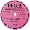 Original Recording Label of How Do You Think I Feel by Red Sovine