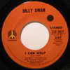 Original Recording Label of I Can Help by Billy Swan