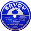 Original Recording Label of I Just Can't Make It By Myself by Famous Ward Singers