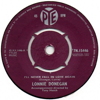 Original Recording Label of I'll Never Fall In Love Again by Lonnie Donegan