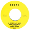 Original Recording Label of If Every Day Was Like Christmas by Bobby West