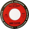 Original Recording Label of It Keeps Right On A Hurtin' by Johnny Tillotson