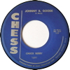 Original Recording Label of Johnny B. Goode by Chuck Berry