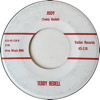 Original Recording Label of Judy by Teddy Redell