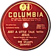 Original Recording Label of Just A Little Talk With Jesus by The Stamps Quartet