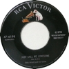 Original Recording Label of Just Call Me Lonesome by Eddy Arnold