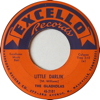 Original Recording Label of Little Darlin' by The Gladiolas