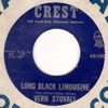 Original Recording Label of Long Black Limousine by Vern Stovall