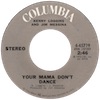 Original Recording Label of Mama Don't Dance by Kenny Loggins and Jim Messina