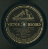 Original Recording Label of Oh Little Town Of Bethlehem by Victor Mixed Chorus