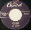 Original Recording Label of Peter Gunn Theme by Ray Anthony And His Orchestra